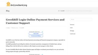 Greekbill Login Online Payment Services and Customer Support