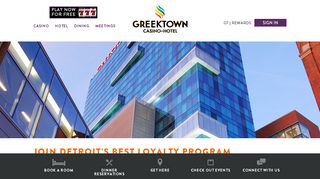 Casino Rewards Club & Program Information | Greektown Casino