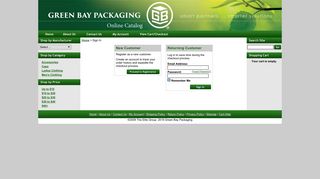 Green Bay Packaging - Sign In