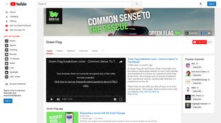 Green Flag - YouTube