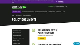 Policy documents | Green Flag