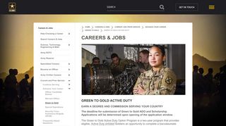 Green to Gold Active Duty | goarmy.com