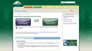 Student Affairs - Green River College