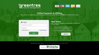 Greentree Property Management, Inc. | Online Payments - ClickPay