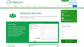 Employee Services | Online Employee Self-Service Website