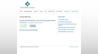 Bill Pay - Green Waste of Tehama