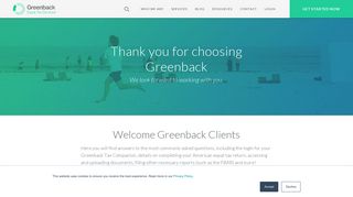 Client Login - Greenback Expat Tax Services