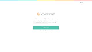 Schoolrunner | Sign In