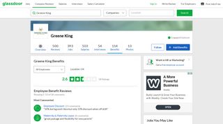 Greene King Employee Benefits and Perks | Glassdoor