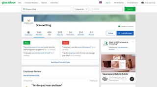 Greene King - Terrible pay, hours and team | Glassdoor.co.uk