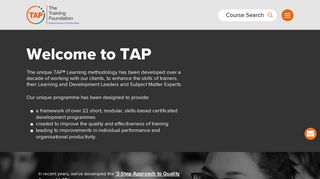 TAP Training - The Training Foundation