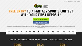 DraftKings | Daily Fantasy Sports For Cash