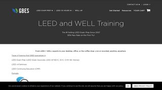 LEED and WELL Training - GBES