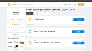 Green Building Education Services Coupons: 28% off Promo Code 2019