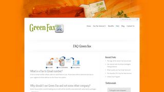 Fax to email | FAQ | Fax to email number | Green fax - green-fax.co.za