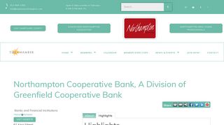 Northampton Cooperative Bank, A Division of Greenfield Cooperative ...