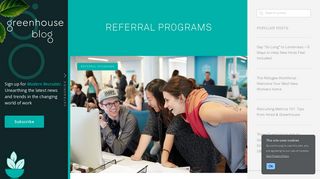 Employee Referral Program Info | Greenhouse