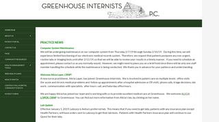 Greenhouse Internists, PC | We are an independent community-based ...