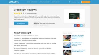 Greenlight Reviews - Is it a Scam or Legit? - HighYa