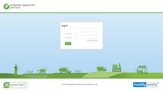 Log in | Greenlight Supplier Approval