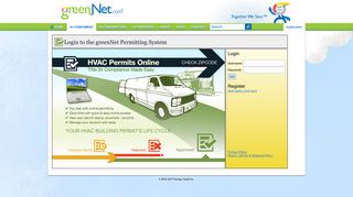 Login to Permitting @ greenNet - greenNet.com