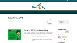 Green Panthera UK | Panel Pay Day