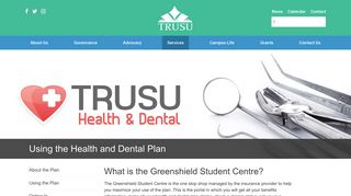 Using the Health and Dental Plan | TRUSU