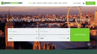 Green Tomato Cars: Eco-Friendly Taxis & Private Cars In London