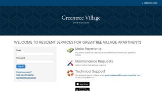 Login to Greentree Village Townhomes Resident Services | Greentree ...