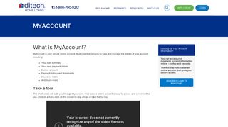 MyAccount - Ditech