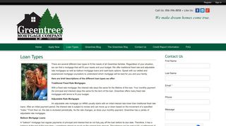Loan Types | Greentree Mortgage Company, L.P.