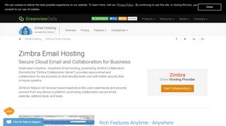 Zimbra Email Hosting | Greenview Data