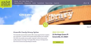 Greenville County Library System - VisitGreenvilleSC