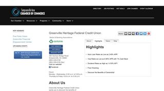 Greenville Heritage Federal Credit Union | Banks & Banking ...