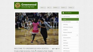 Greenwood High School - Greenwood Community Schools