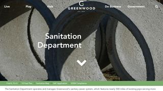 Sanitation Department | Greenwood, IN