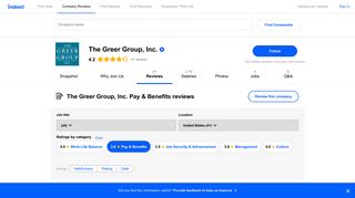 Working at The Greer Group, Inc.: Employee Reviews about Pay ...