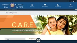 Child Support - Dallas County