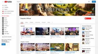Grepolis Official - YouTube