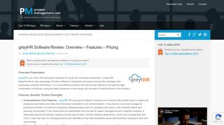 greytHR Software Review: Overview – Features – Pricing