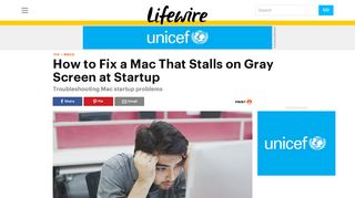 How to Fix a Mac That Stalls on the Gray Screen at Startup - Lifewire