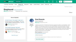 Road Rewards - Review of Greyhound, United States, North America ...