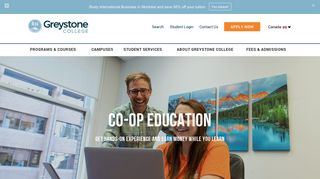 Co-op Education | Greystone college