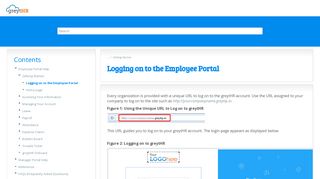 Logging on to the Employee Portal - GreytHR Employee Portal ...