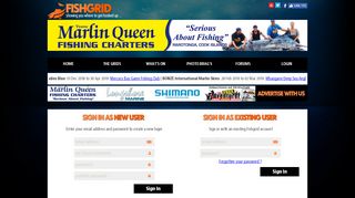 Login - Fishgrid - New Zealands guide to great gamefishing!