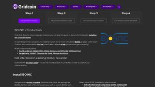 Gridcoin - Step 1: BOINC Installation