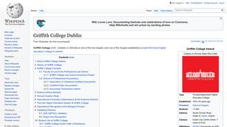 Griffith College Dublin - Wikipedia