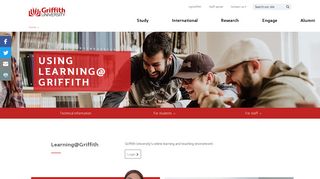 Using Learning at Griffith - myGriffith - Griffith University