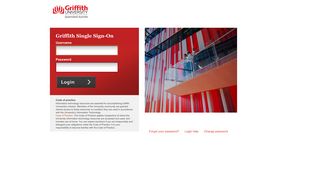 Griffith University: Single Sign-On