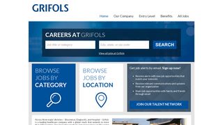 Jobs and Careers at the Grifols Talent Network